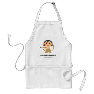Sagittarius Zodiac for kids Standard Apron