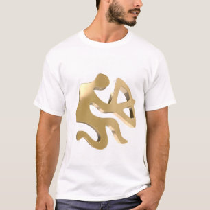 Sagittarius Zodiac Gold Symbol Astrology Gift for  T-Shirt