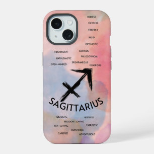 Sagittarius Zodiac Horoscope Traits Girls iPhone 15 Case