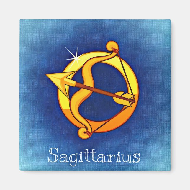 sagittarius zodiac magnet (Front)