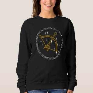 Sagittarius Zodiac Sign Good Qualities   Sweatshirt