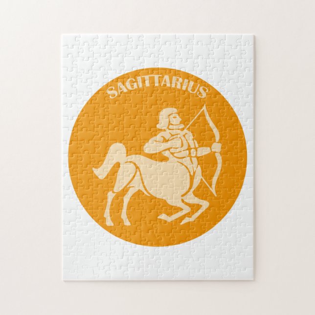 Sagittarius, Zodiac Sign, Horoscope, Astrology Jigsaw Puzzle (Vertical)