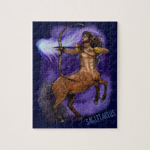 Sagittarius Zodiac Sign Jigsaw Puzzle