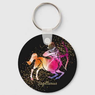 Sagittarius - Zodiac Sign Key Ring