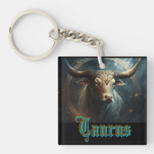 Sagittarius Zodiac Sign Key Ring