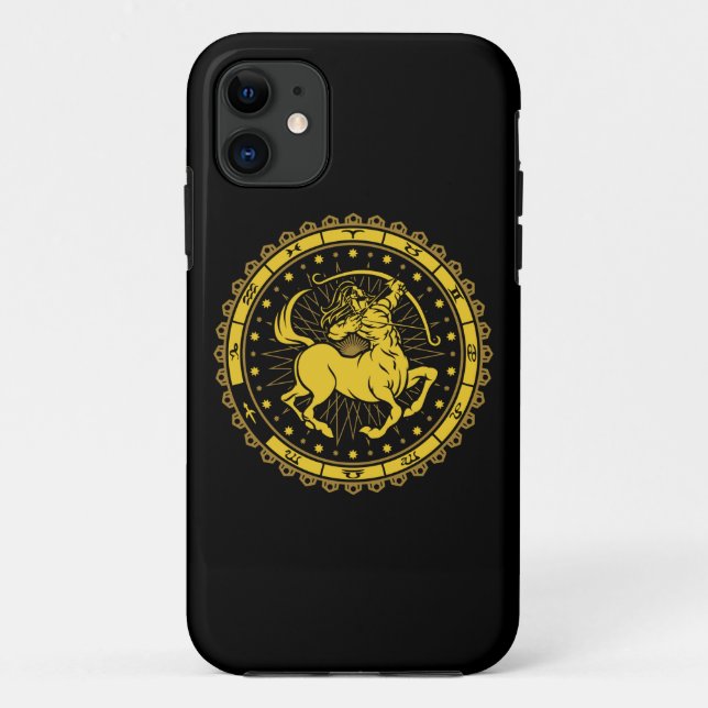 Sagittarius - Zodiac Sign - Symbol - Horoscope Case-Mate iPhone Case (Back)