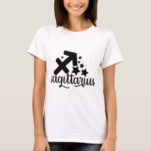 Sagittarius Zodiac Sign Symbol T-Shirt