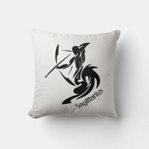 Sagittarius Zodiac Symbol and Sign Cushion