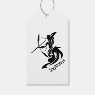 Sagittarius Zodiac Symbol and Sign Gift Tags