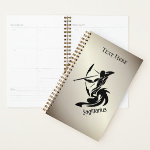 Sagittarius Zodiac Symbol and Sign Planner