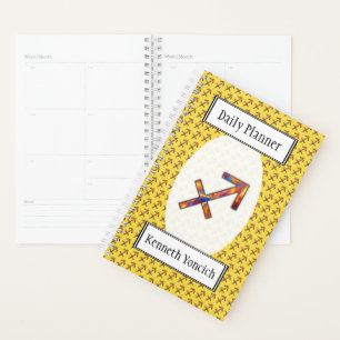 Sagittarius Zodiac Symbol Element by K Yoncich Planner