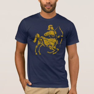 Sagittarius Zodiac Symbol Grunge Nov22 December 21 T-Shirt
