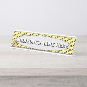 Sagittarius Zodiac Symbol Standard by K Yoncich Desk Name Plate