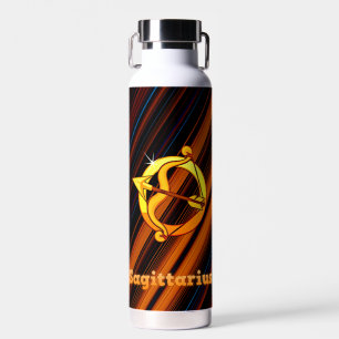 Sagittarius zodiac water bottle