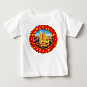 Sagrada Familia Barcelona Baby T-Shirt