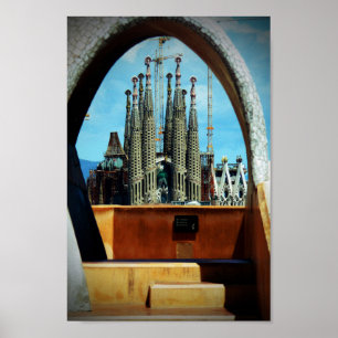Sagrada Familia Barcelona Catalonia Spain Poster