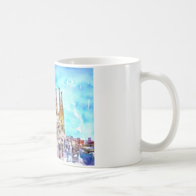 Sagrada Familia Barcelona Coffee Mug (Right)