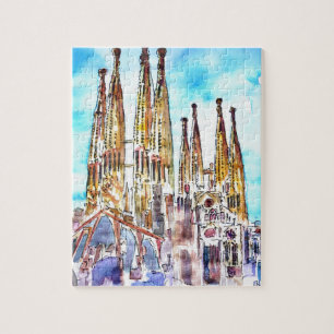 Sagrada Familia Barcelona Jigsaw Puzzle