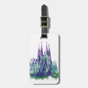 Sagrada Familia Barcelona Luggage Tag