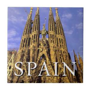 Sagrada Familia   Barcelona, Spain Ceramic Tile