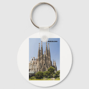 Sagrada Familia Barcelona Spain Key Ring