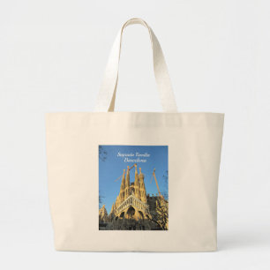Sagrada Familia, Barcelona, Spain Large Tote Bag