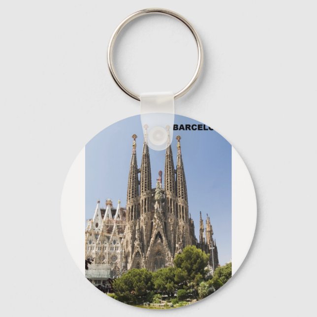 SAGRADA FAMILIA BARCELONA SPAIN (St.K. Key Ring (Front)
