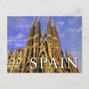 Sagrada Familia   Barcelona, Spain   Thank You Postcard