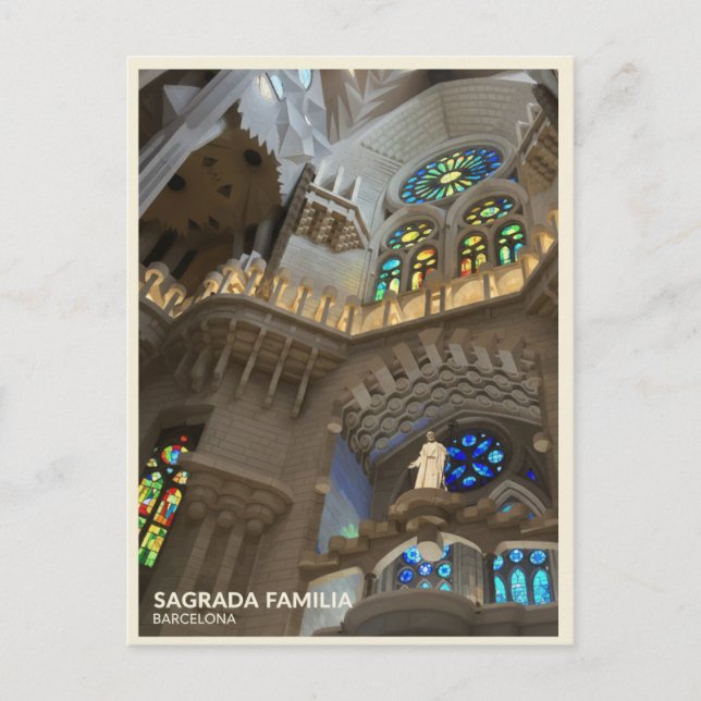 Sagrada Familia Cathedral  Postcard (Front)