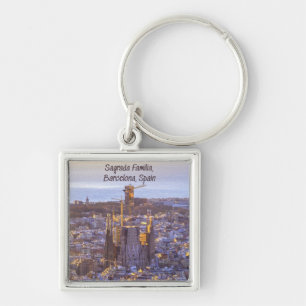 Sagrada Familia Catholic Church, Barcelona, Spain Key Ring