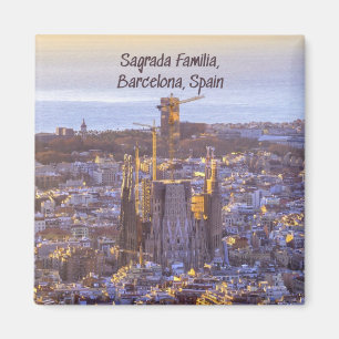 Sagrada Familia Catholic Church, Barcelona, Spain Magnet