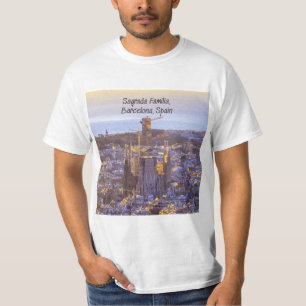 Sagrada Familia Catholic Church, Barcelona, Spain T-Shirt