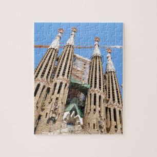Sagrada Familia in Barcelona, Spain Jigsaw Puzzle