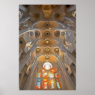 Sagrada Familia Interior Decor