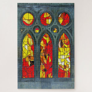 Sagrada Familia. Interior. View 10. Jigsaw Puzzle