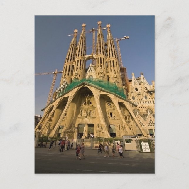 Sagrada Familia of Barcelona Postcard (Front)