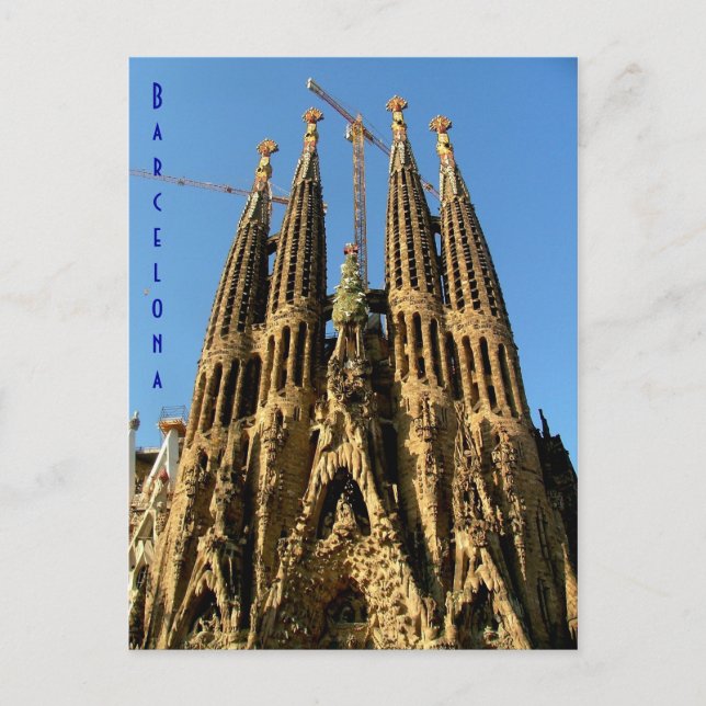Sagrada Familia Postcard (Front)