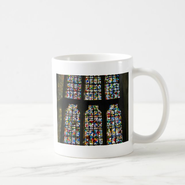 Sagrada Familia Stained Glass Barcelona Photograph Coffee Mug (Right)