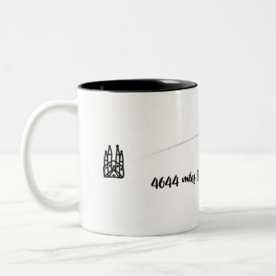 Sagrada Familia to Main Street USA mug