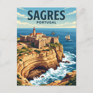 Sagres Fortress Portugal Postcard
