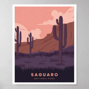 Saguaro Arizona Poster