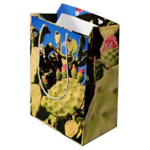 Saguaro Cacti, Cactus Plants Medium Gift Bag