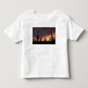 saguaro cacti, Carnegiea gigantea, after Toddler T-Shirt