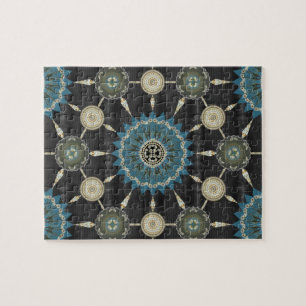 Saguaro Cactus  Mandala Array Puzzle