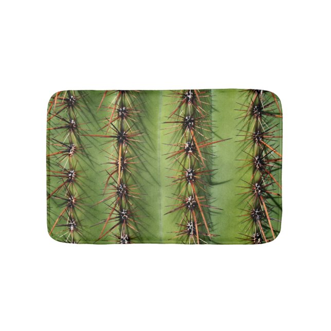 Saguaro Cactus Spines Close-up, Saguaro Ntl. Park Bath Mat (Front)
