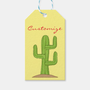 Saguaro Cactus Thunder_Cove Gift Tags