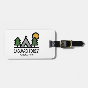 Saguaro Forest National Park Luggage Tag
