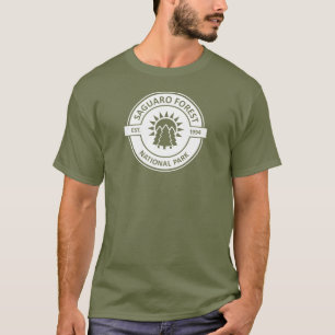 Saguaro Forest National Park Sun Trees T-Shirt