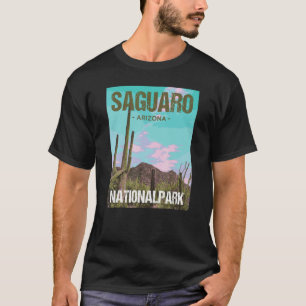 Saguaro National Park Arizona Poster Design T-Shirt