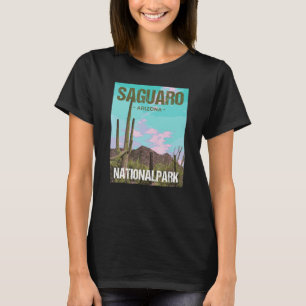Saguaro National Park Arizona Poster Design T-Shirt
